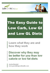 The Easy Guide to Low Carb, Low GI and Low GL Diets